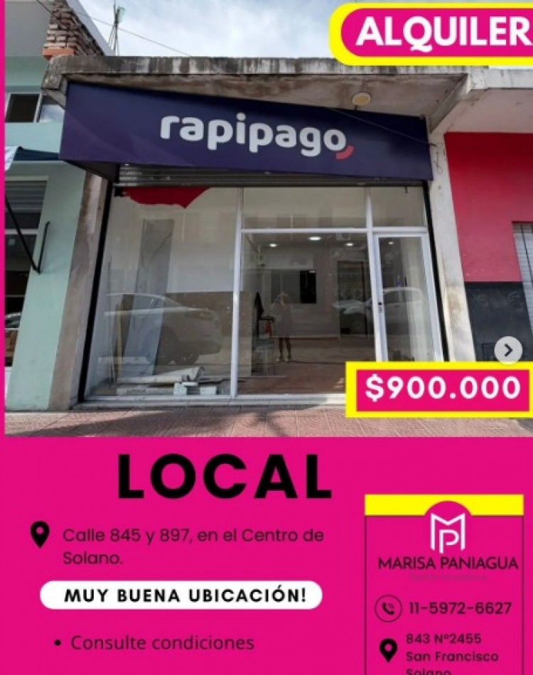 Alquiler de Local Comercial 