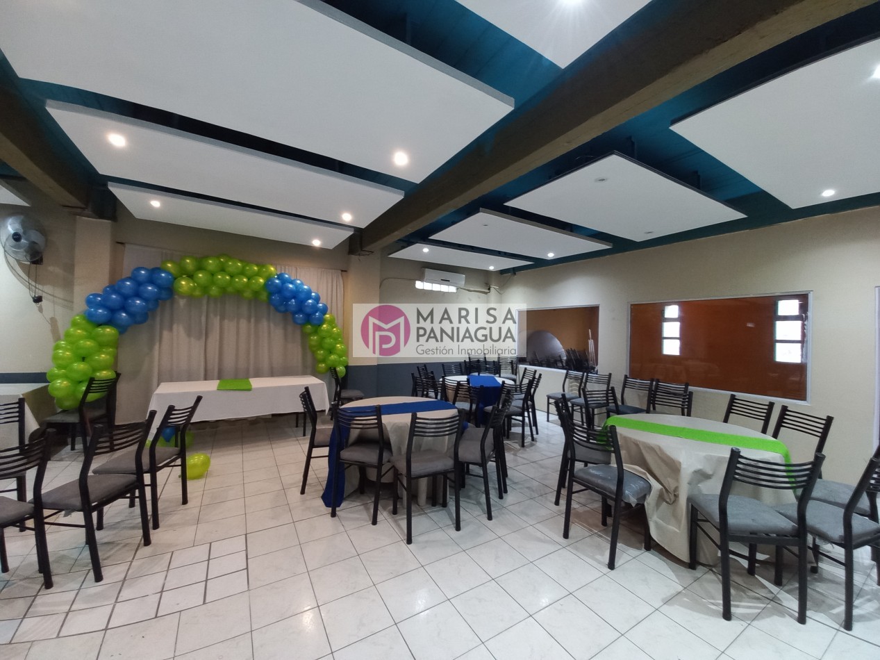 VENTA DE SALON/LOCAL  PARA EVENTOS