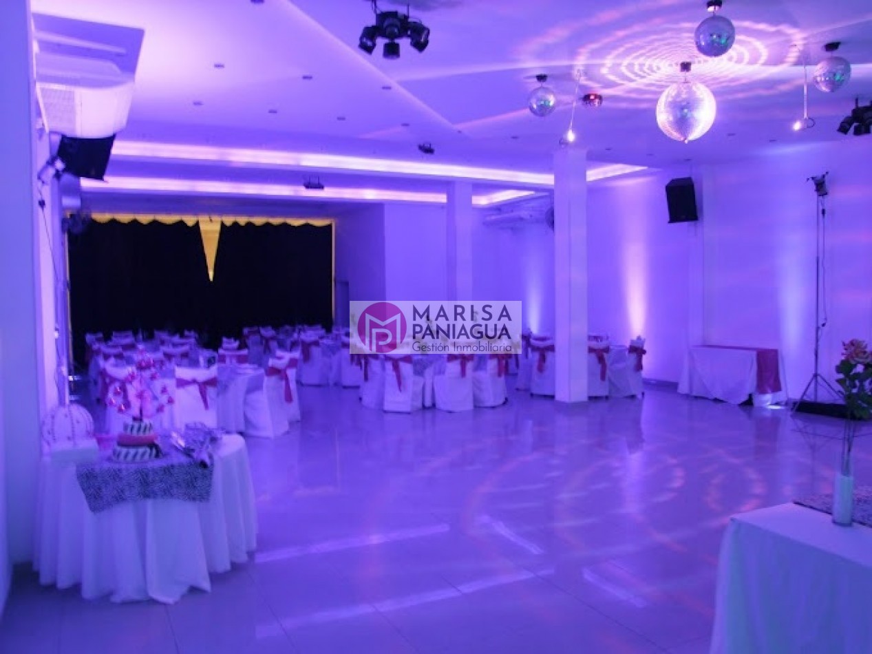 VENTA DE SALON/LOCAL  PARA EVENTOS