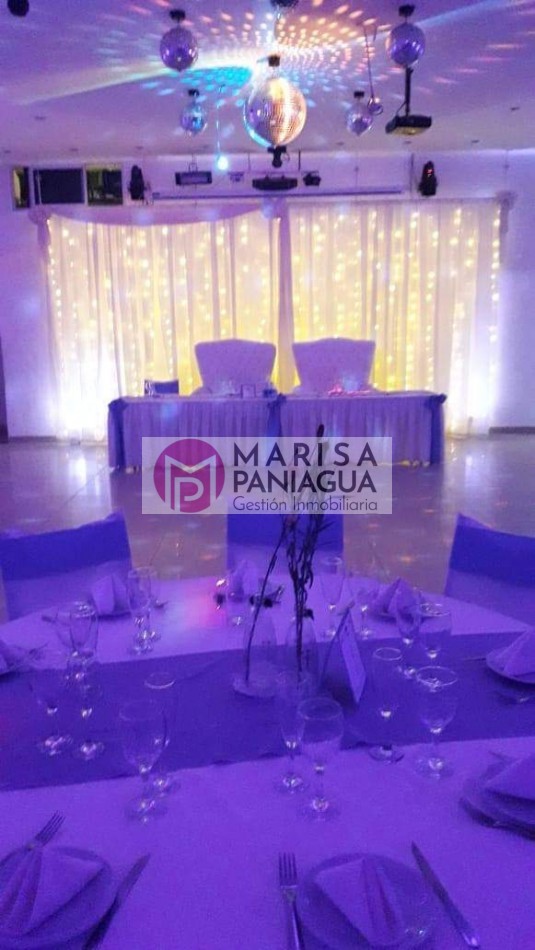 VENTA DE SALON/LOCAL  PARA EVENTOS